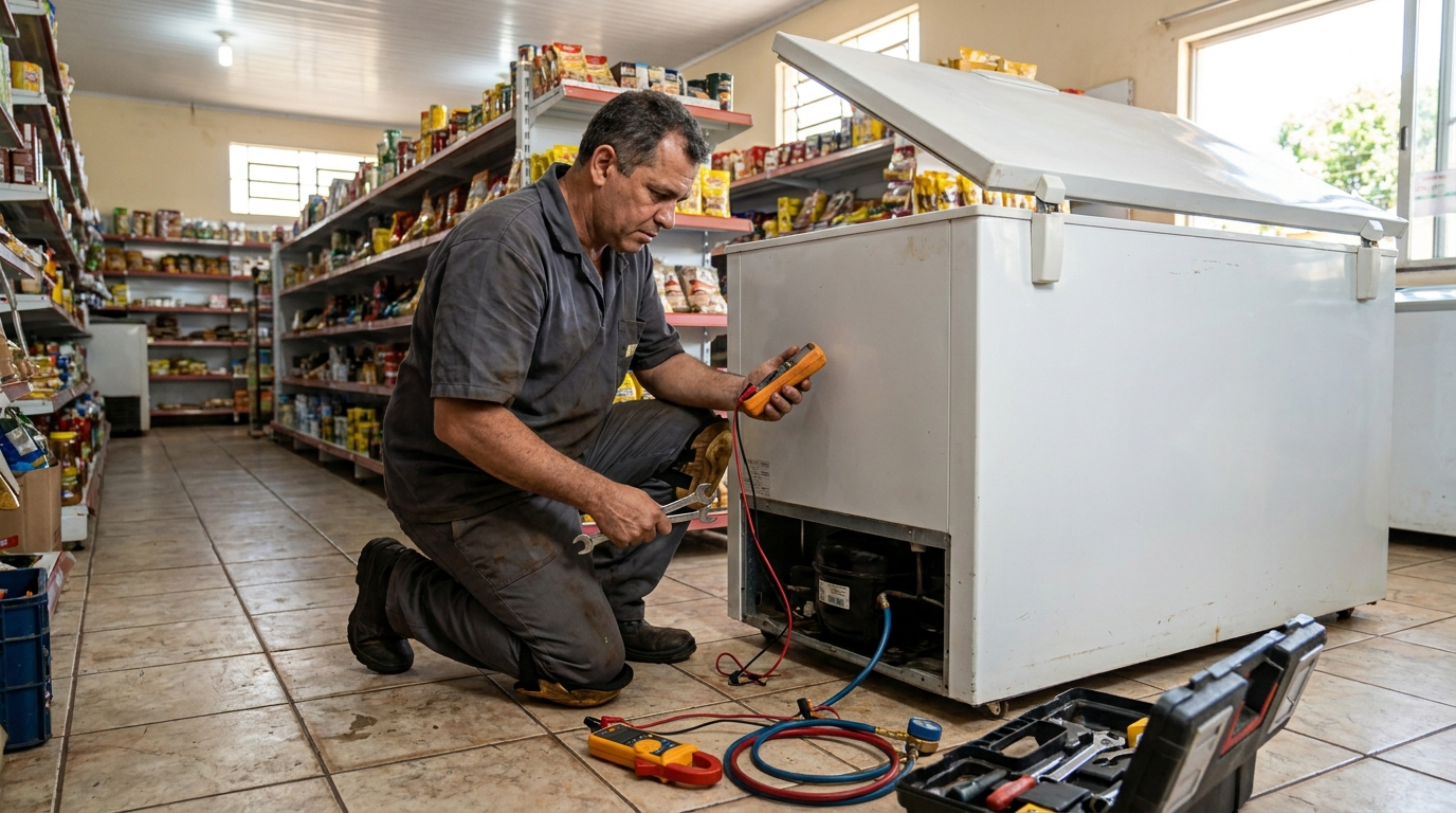 Manutenção em Motor Ventilador em Bauru‑SP